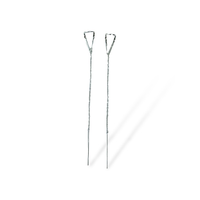 Золоті сережки з білого золота Артикул 2010100102