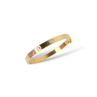 Золотий браслет Розмір 17.0 Артикул GS-04-BraceletBoltG