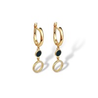 Золоті сережки з цирконієм Артикул 2190213101